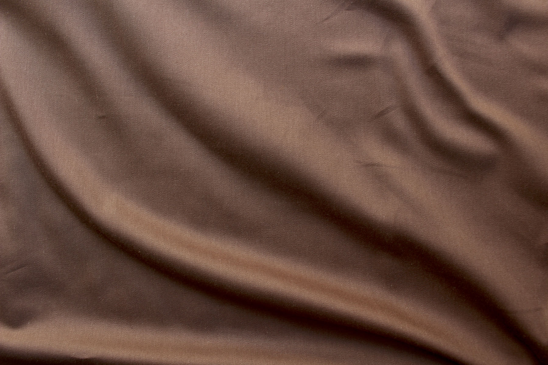 JC綿サテンーフランネル　ブラウン